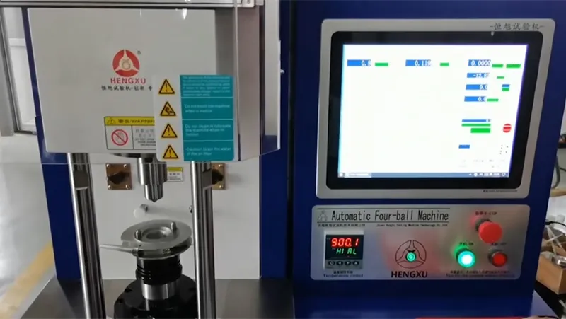 Automatic Four Ball Friction and Wear Testing Machine